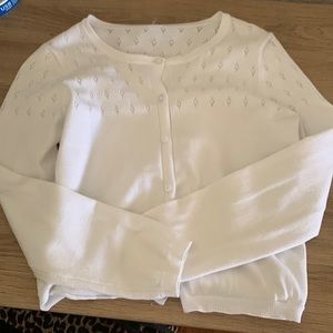 White Cardigan